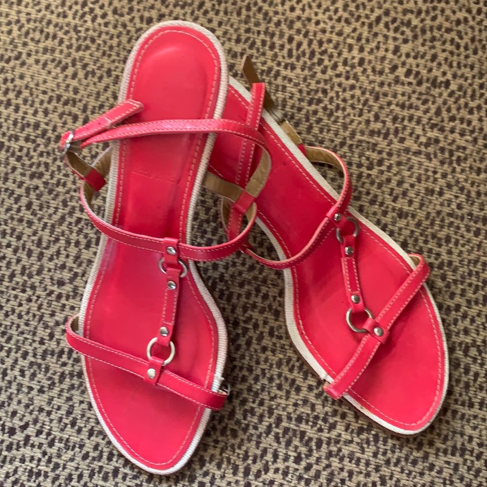 Straps Red Sandals